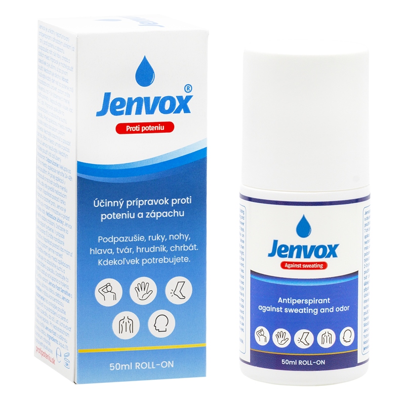 Jenvox 50ml proti poteniu nôh